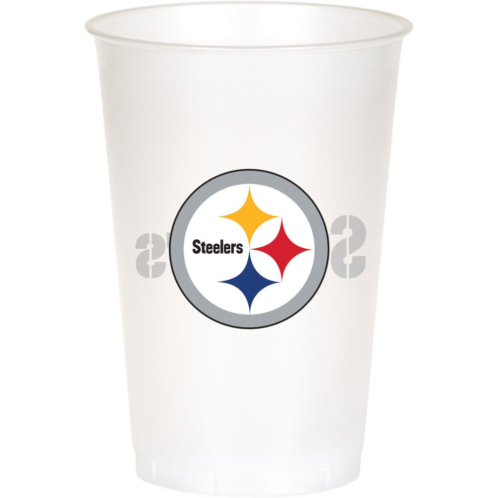 Pittsburgh Steelers 20oz Plastic Cups (8ct)