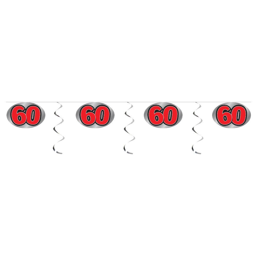 60 Embossed Foil Garland
