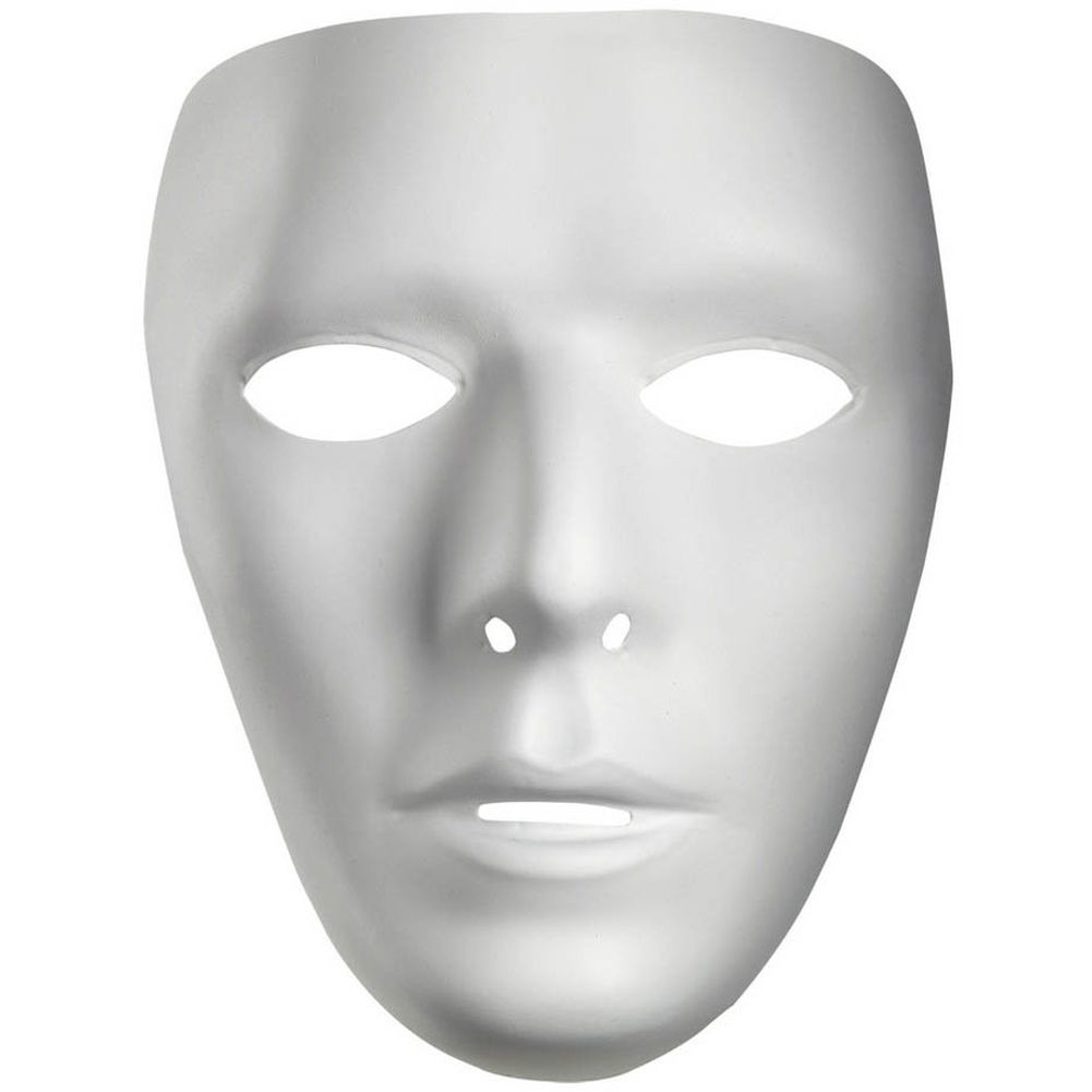 Blank Male Mask Adult