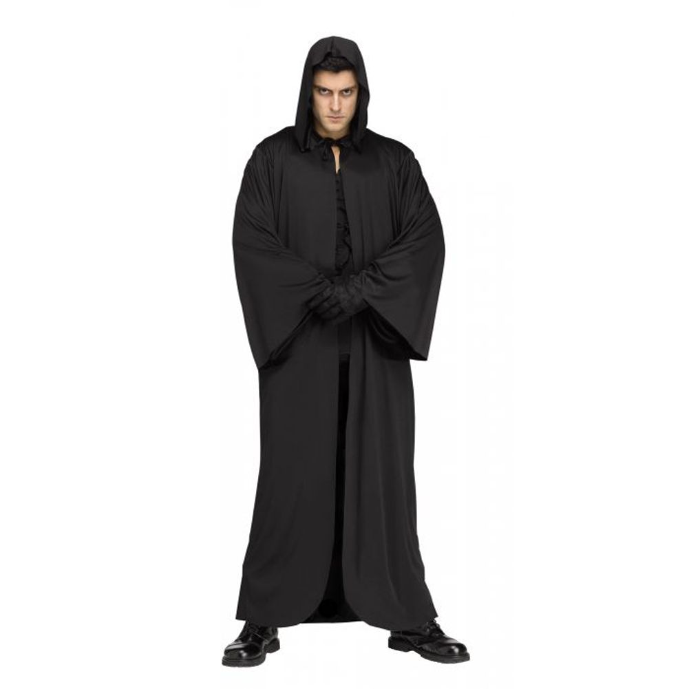 Hooded Robe - Black