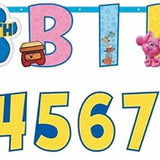Blues Clues Jumbo Add-An-Age Letter Banner