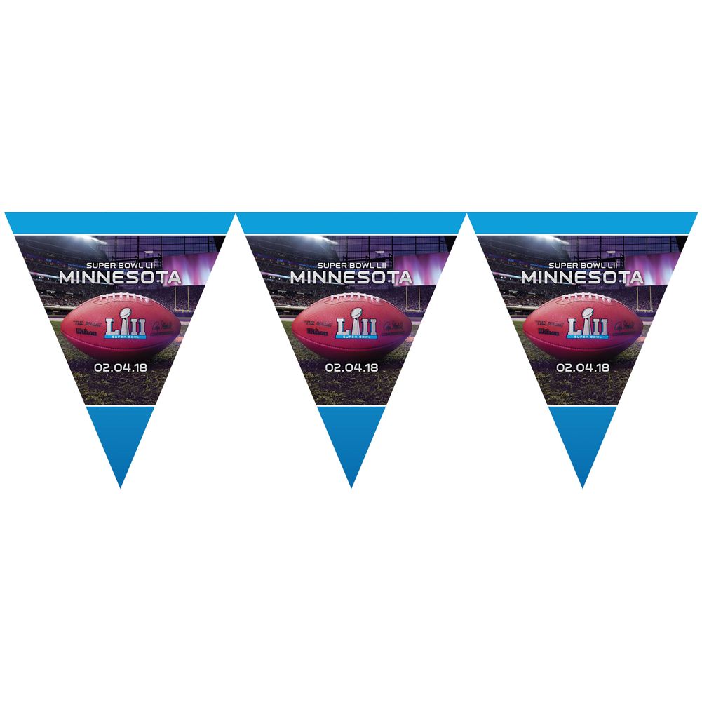 Super Bowl LII Pennant Banner