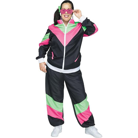 80's Track Suit Women's M/L 8-10