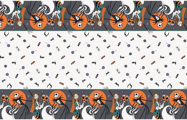 Nightmare Before Christmas Plastic Tablecover 54x84
