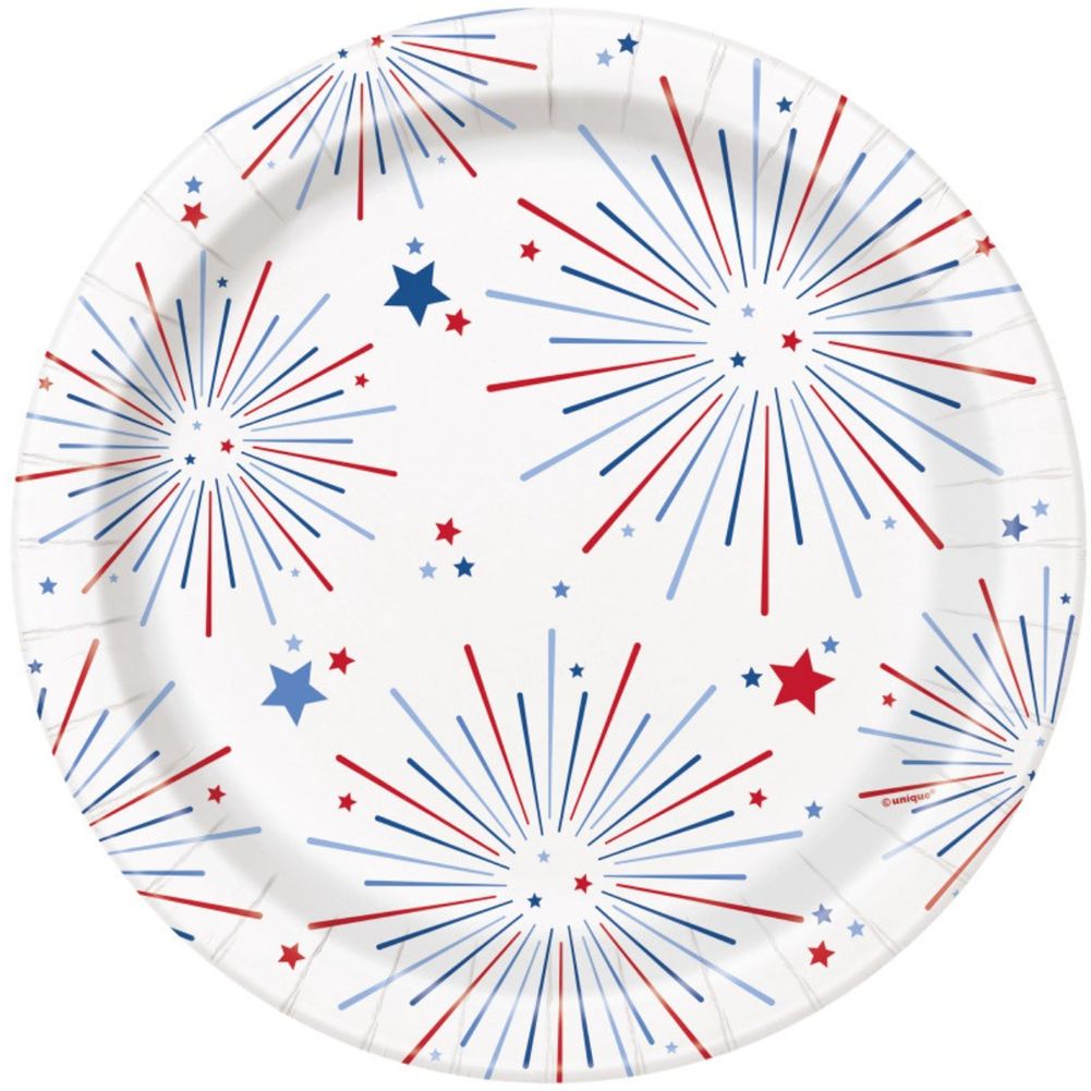 Patriotic USA Dinner Plates (8ct)
