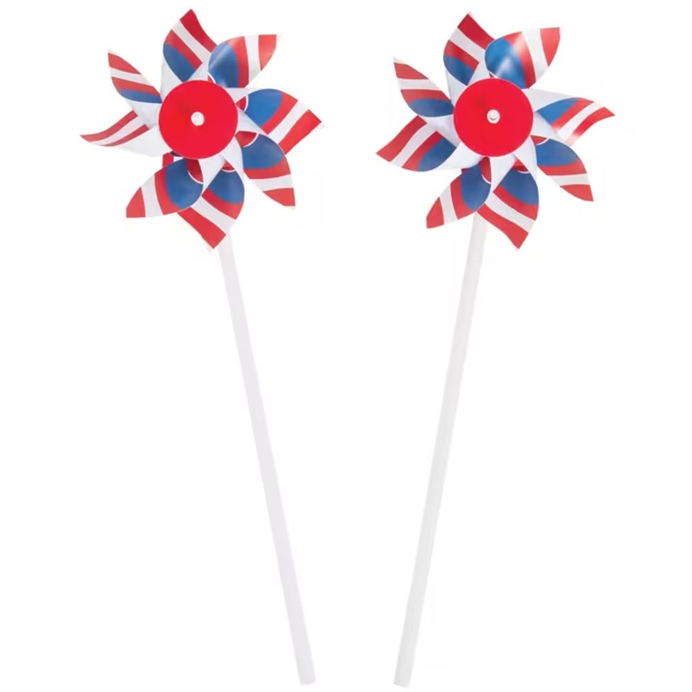 Patriotic Bunting Pinwheels (1ct)
