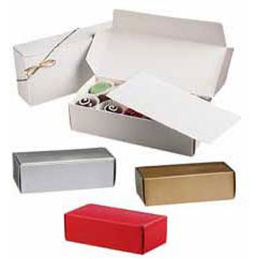 1 Lb White Candy Boxes