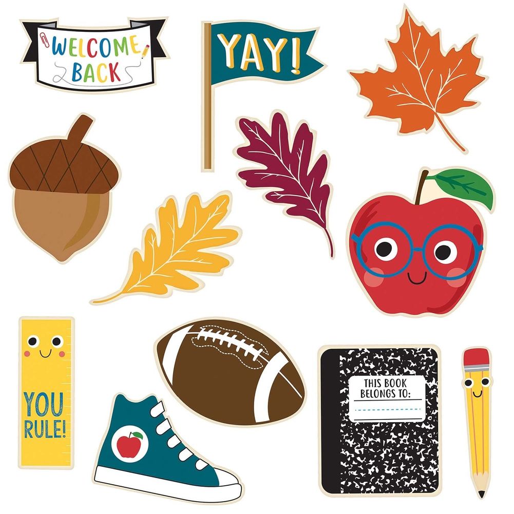 Back To School Cutouts (12 ct)