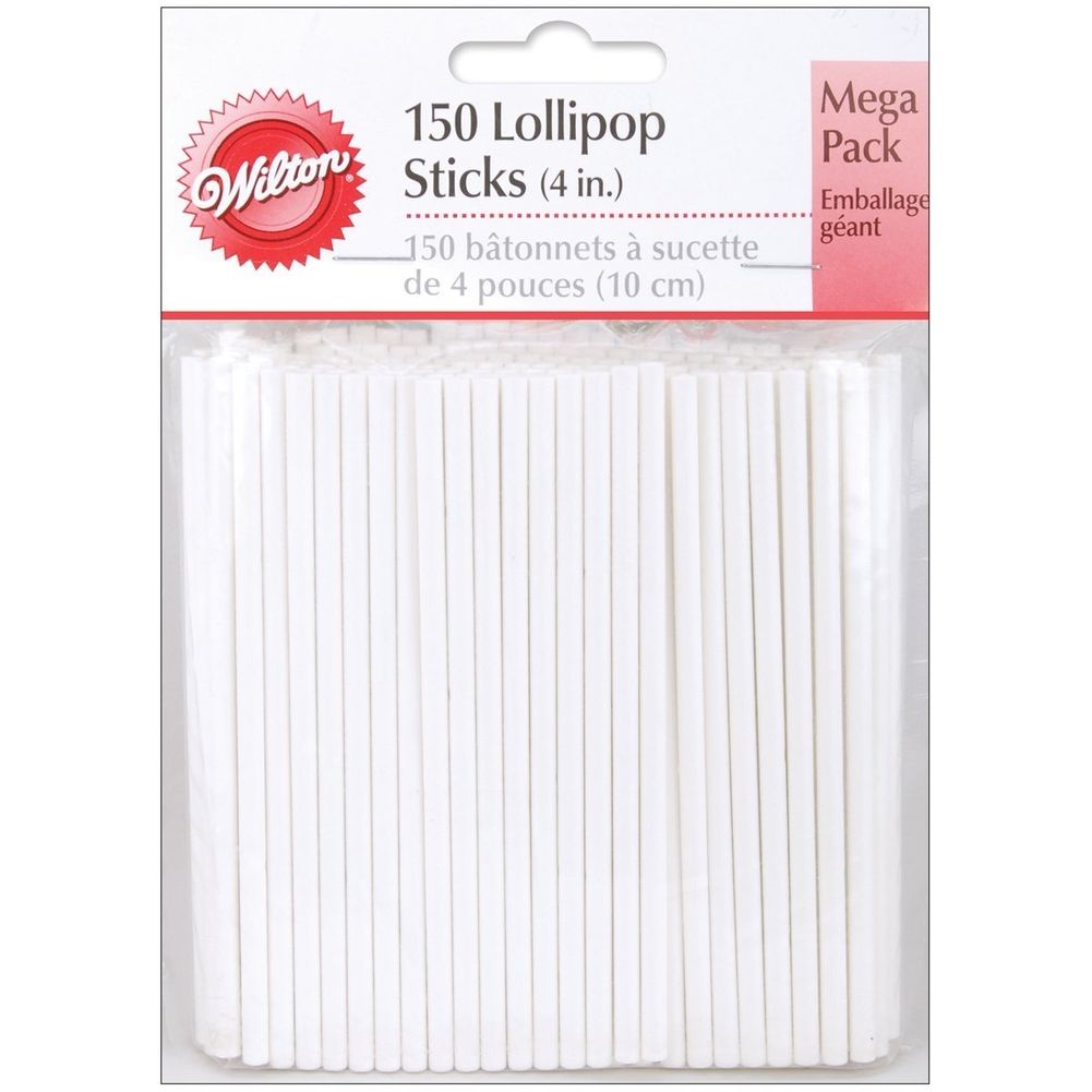 4IN LOLLIPOP STICKS 150CT