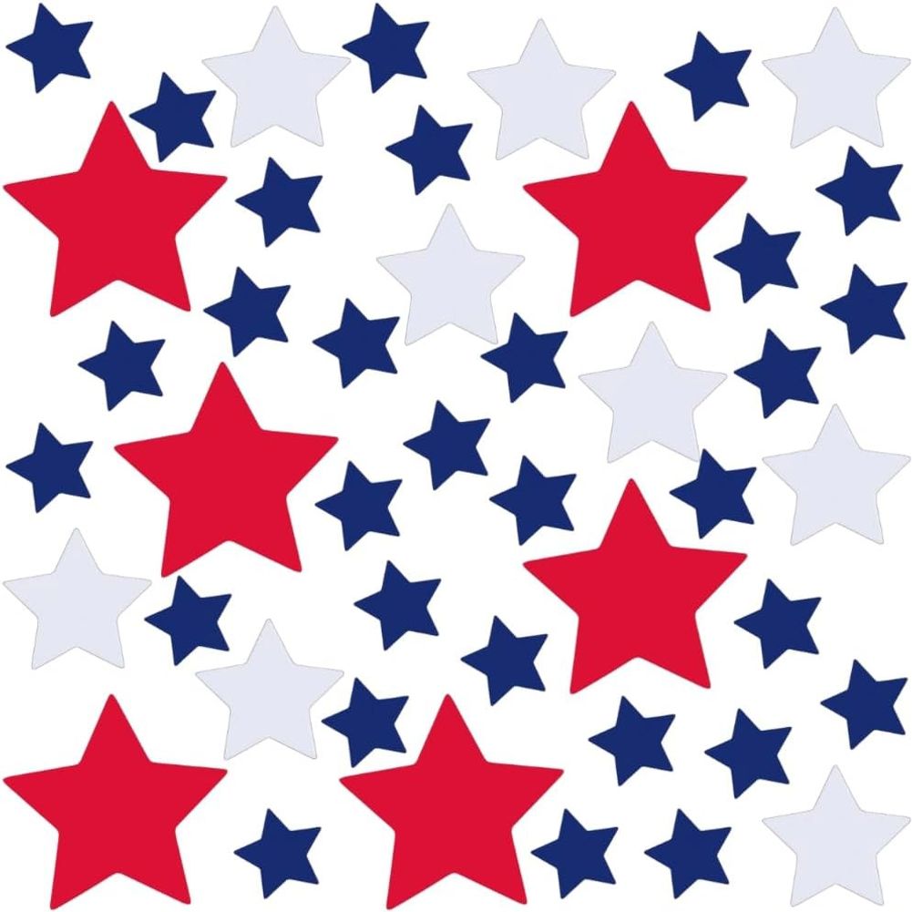 Peppy Patriotic Table Scatter