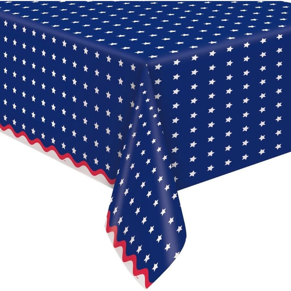 Peppy Paper Plastic Rectangle Tablecover (1ct)