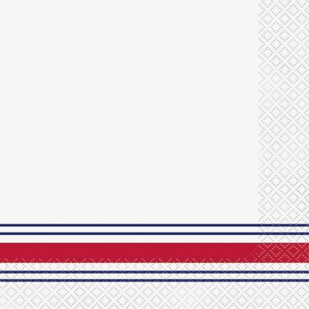Peppy Patriotic Luncheon Napkins (16ct)
