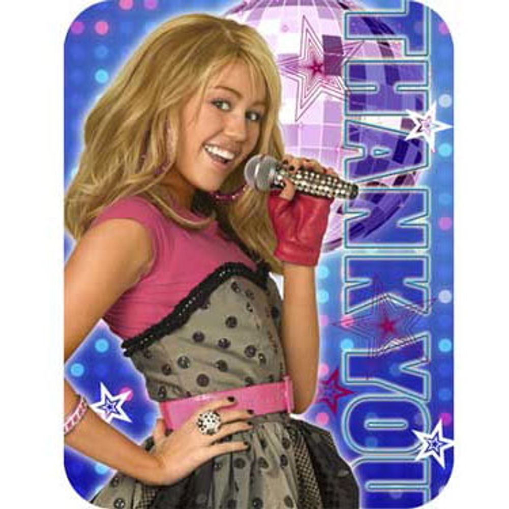 Hannah Montana - Rock the Stage Thank You Notes