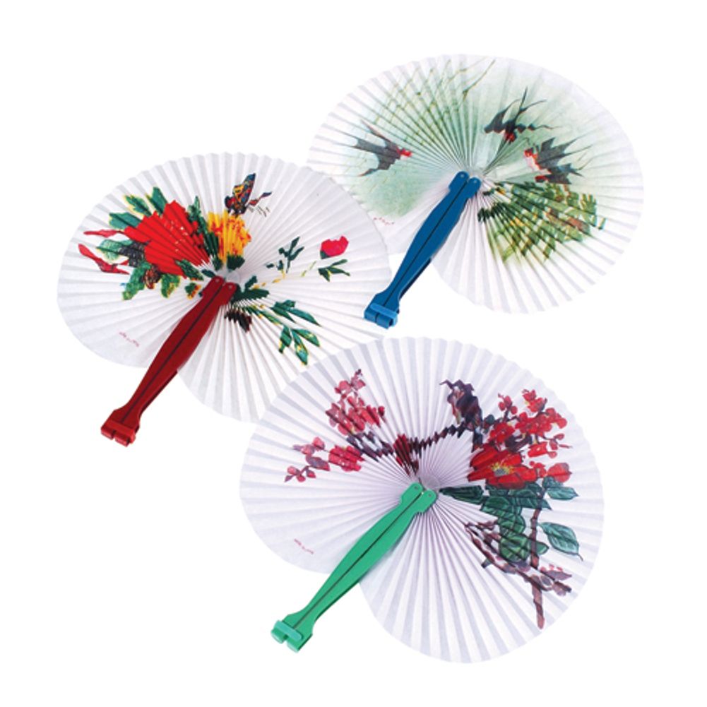 Folding Fans (12ct)