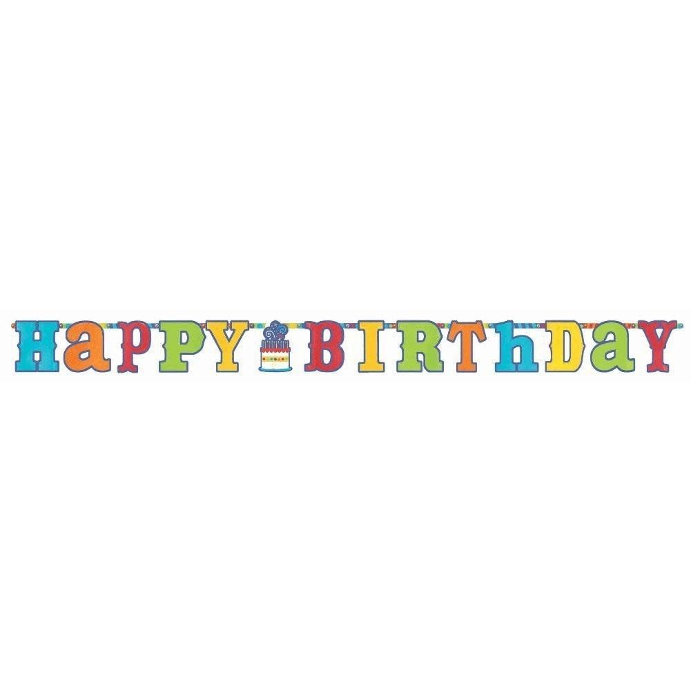 Birthday Fever Letter Banner