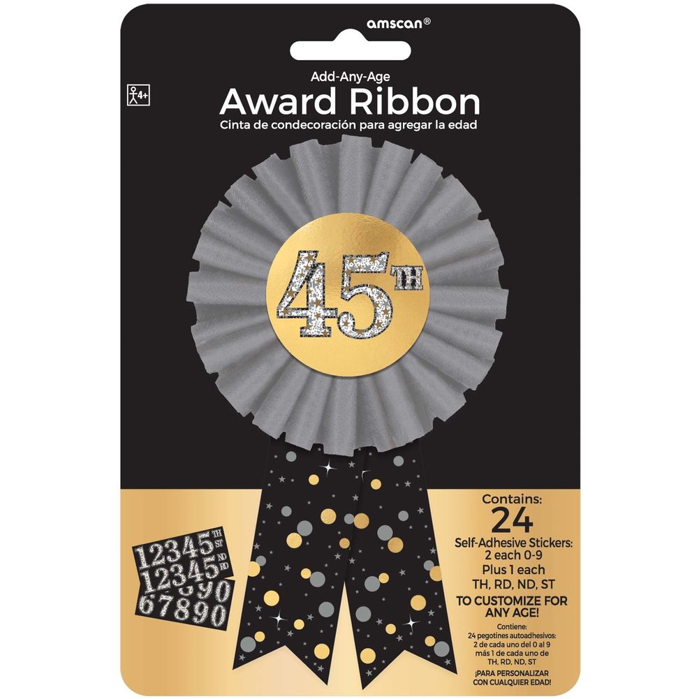 Sparkling Celebration Award Ribbon