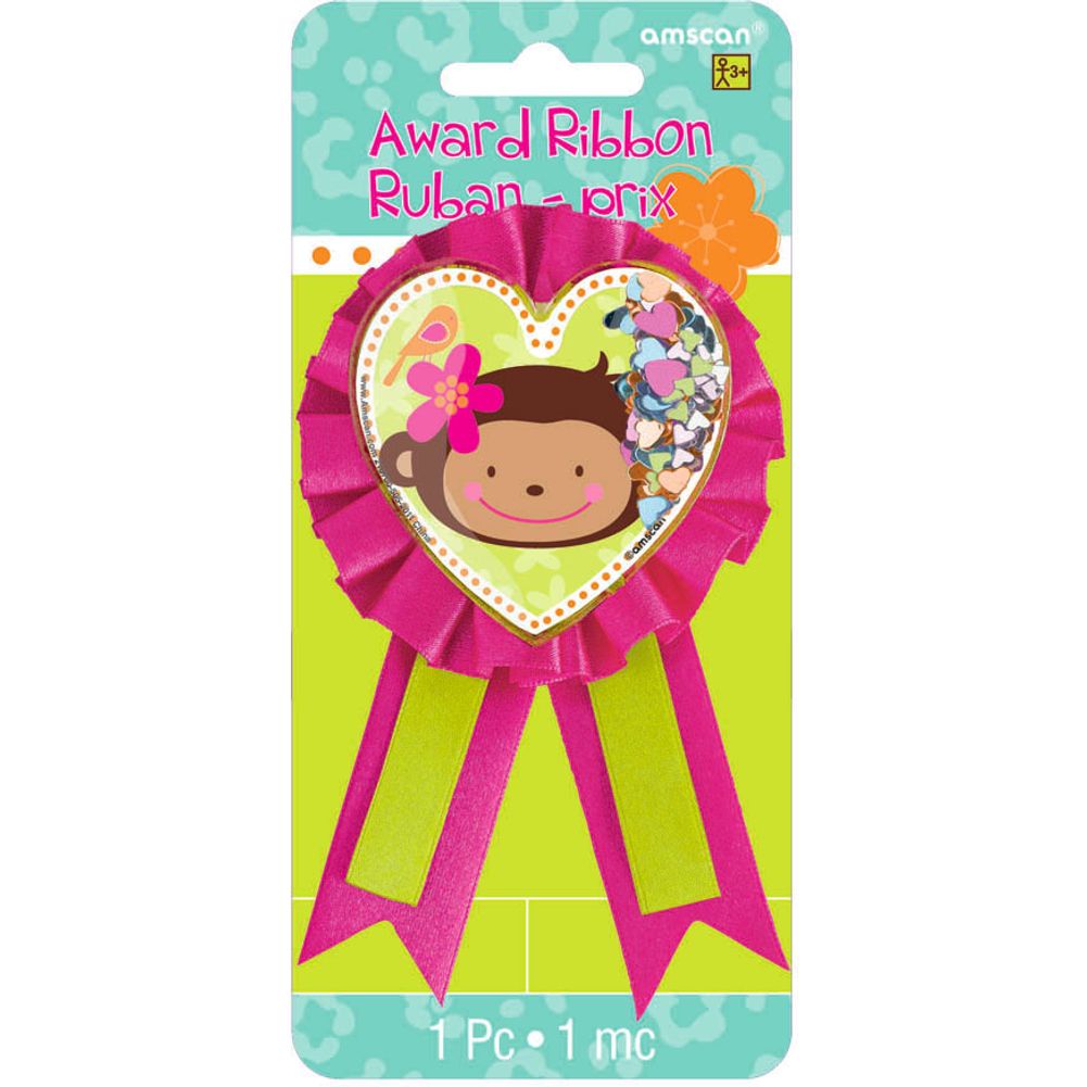 Monkey Love Award Ribbon