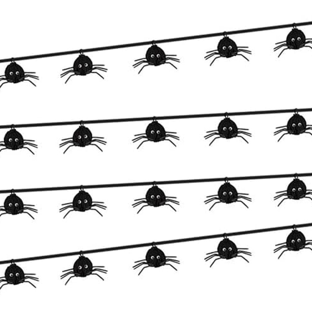 Family Friendly Spider Tassel Garland (1ct)