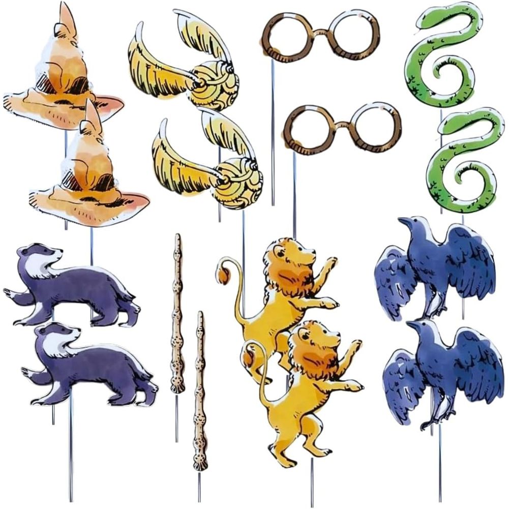 Harry Potter Photo Booth Props (8ct)