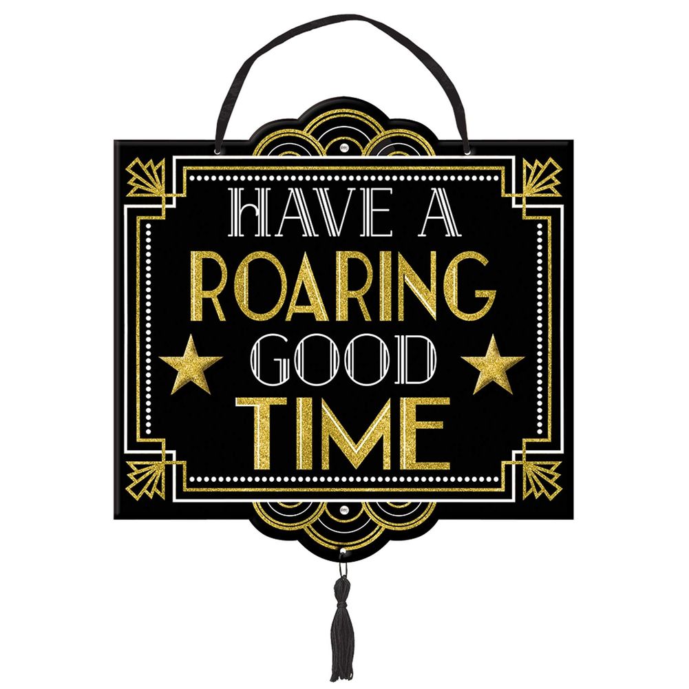 Glitz & Glam Die-Cut Sign