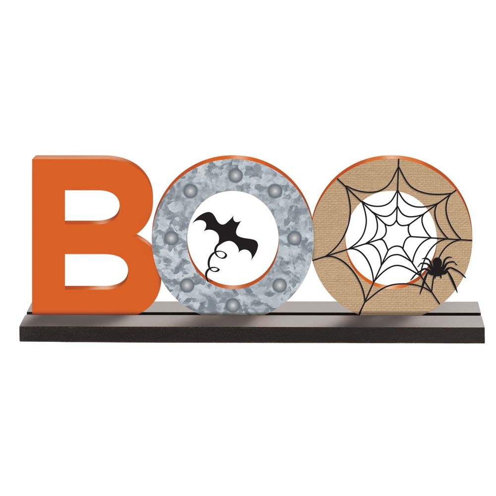 BOO Standing Die-Cut Sign (1 ct)