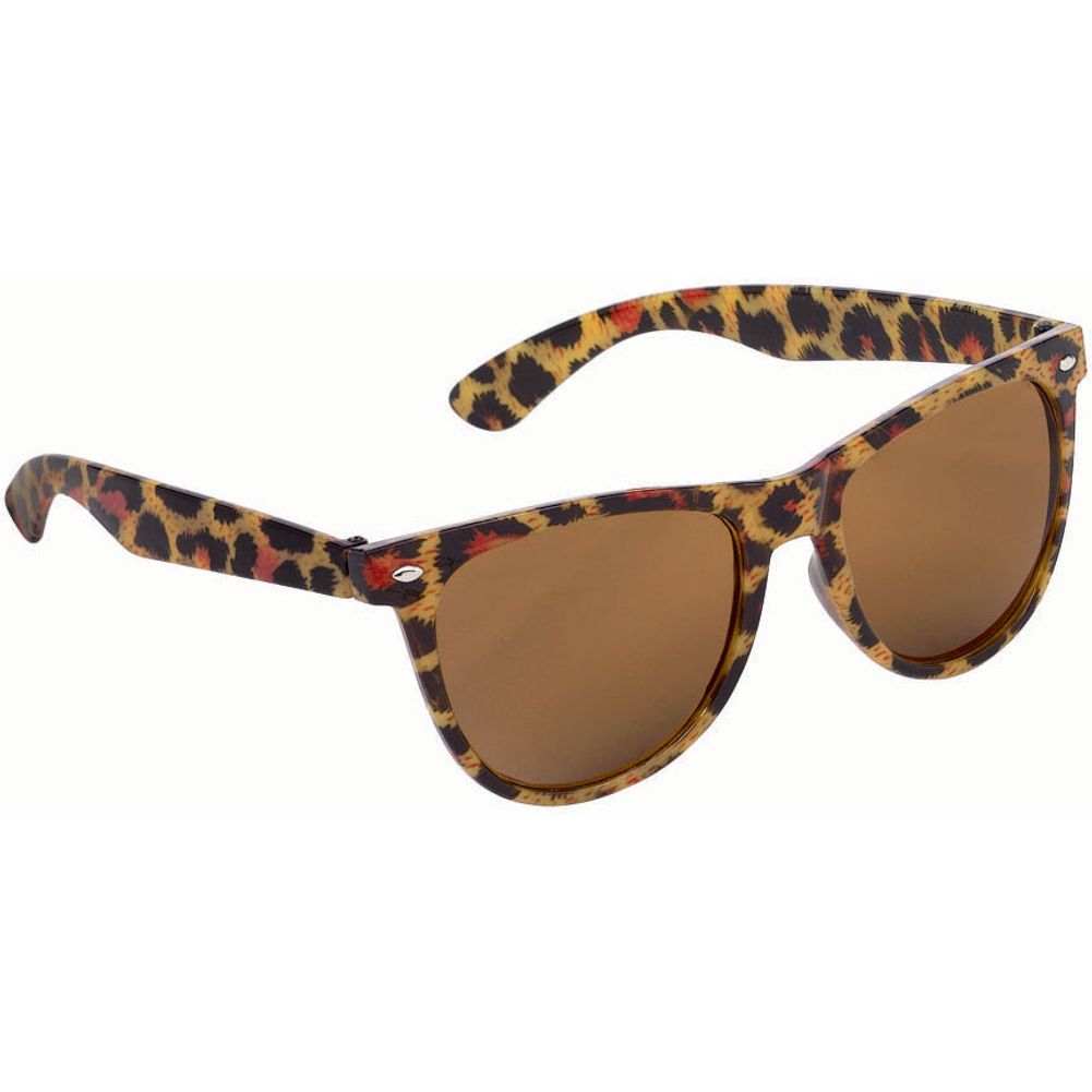 Leopard Nerd Glasses