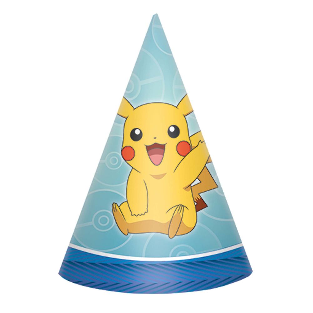 Pokemon Core Party Hats (8 ct)