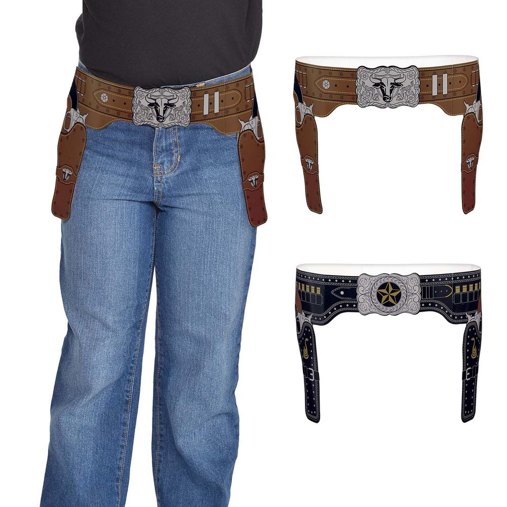 Western Printed Paper Belts (8 ct)