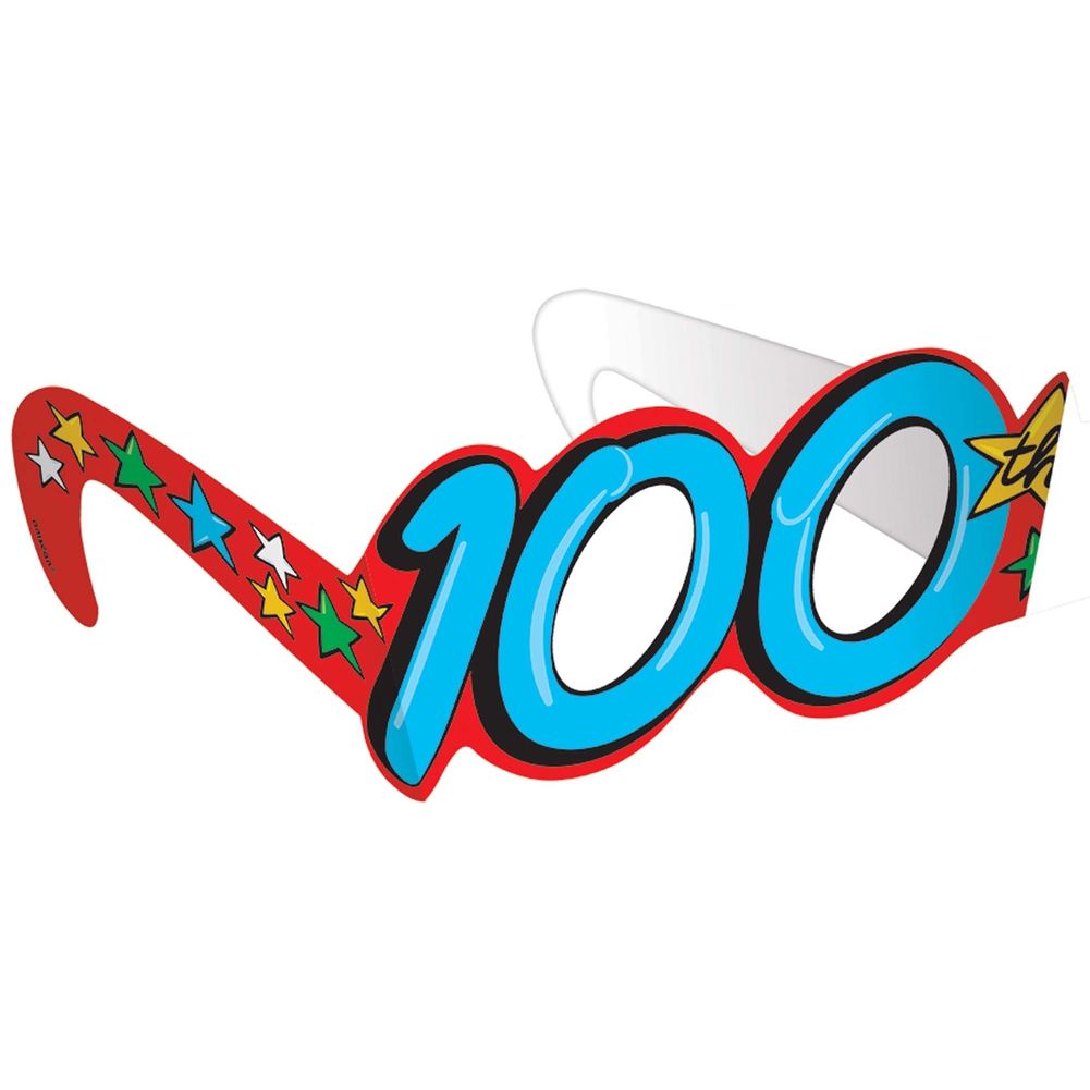 100th Day of School Eyeglasses (12ct)