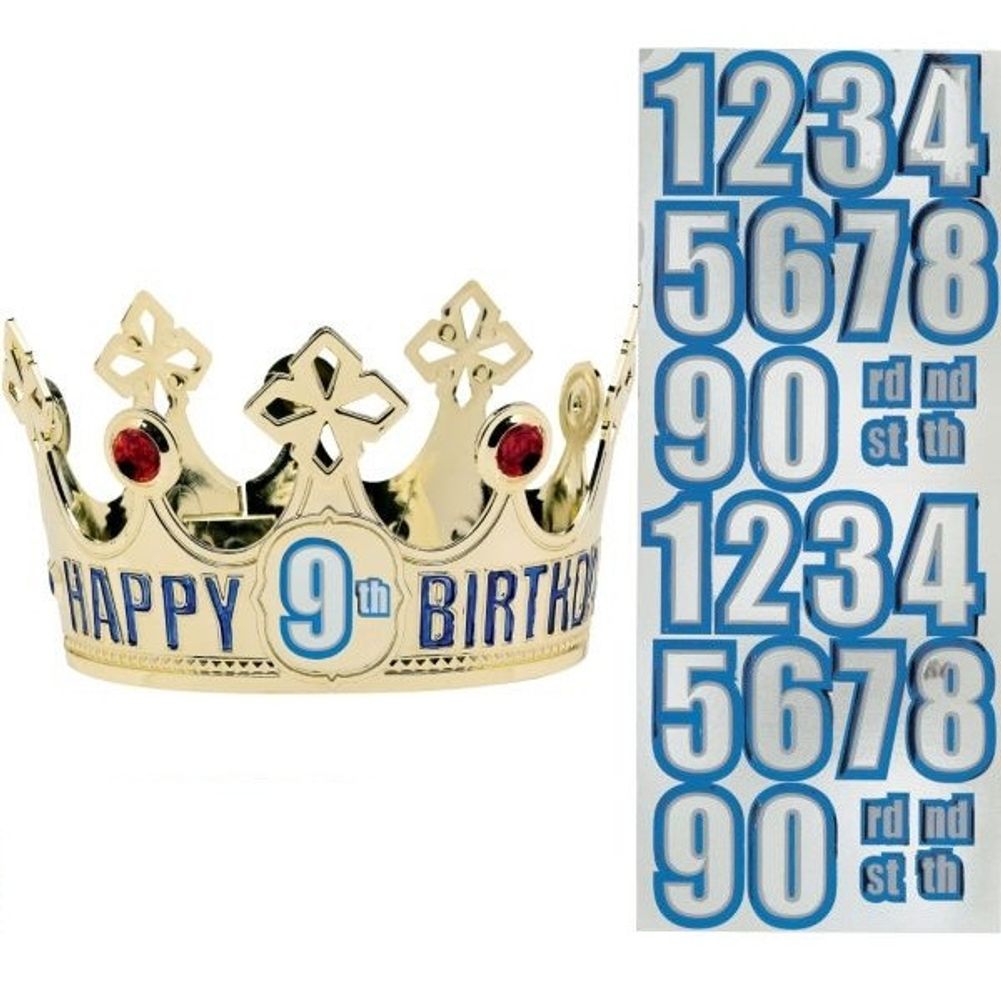 Crown Age Customizable Birthday