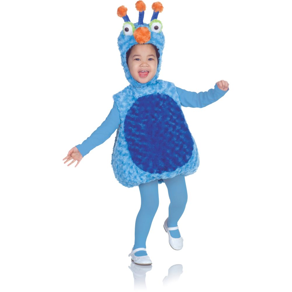 3-Antenna Monster Costume Kids Small 4-6