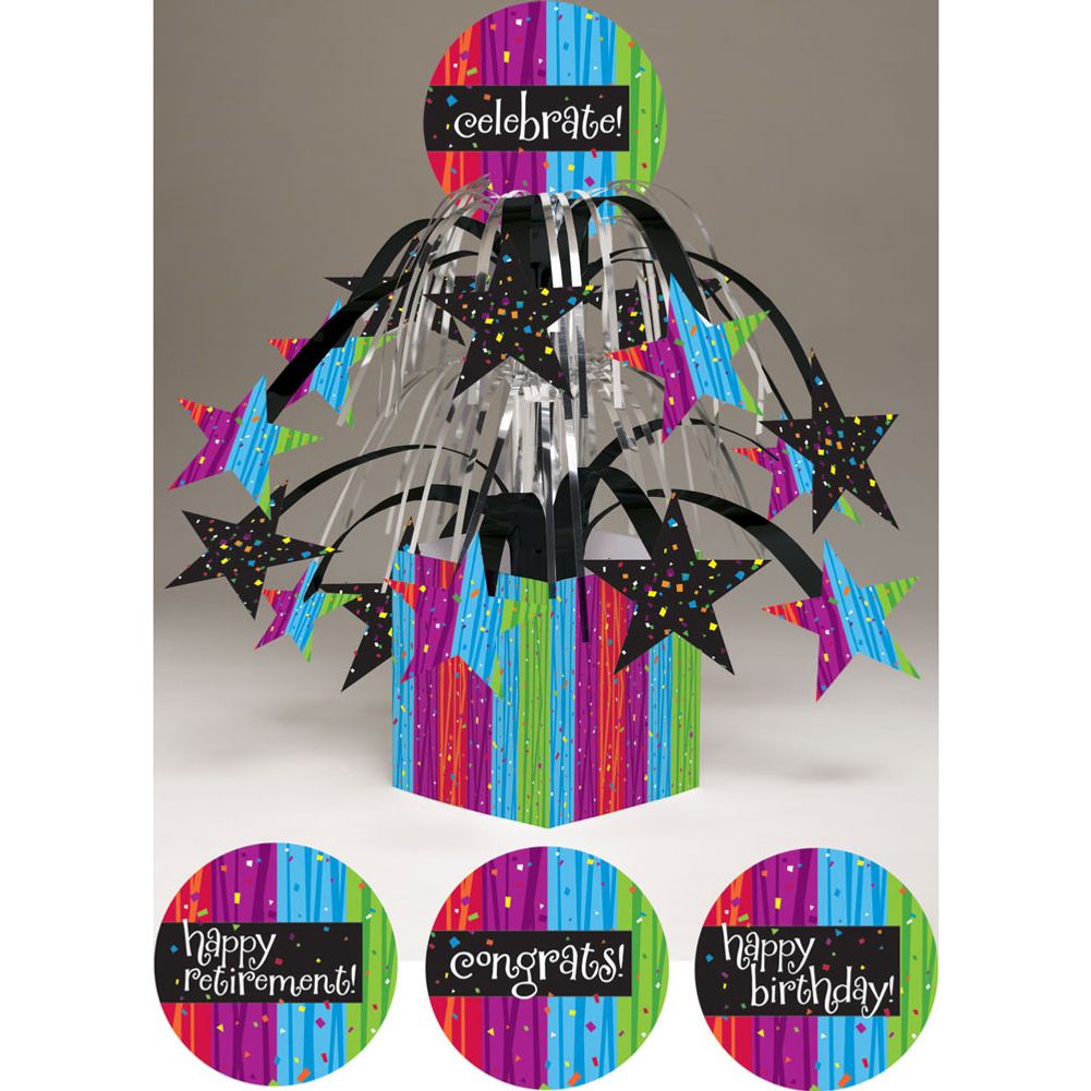 Milestone Celebrations Mini Cascade Centerpiece