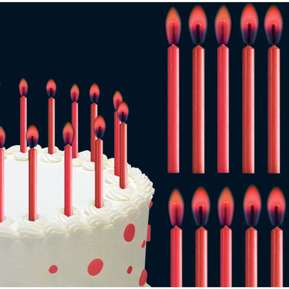 Red Flame Candles
