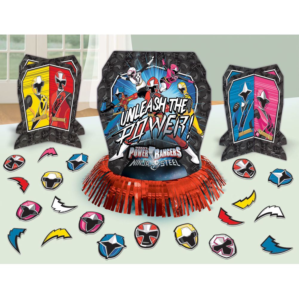 Power Rangers Ninja Steel Table Decorating Kit (1ct)