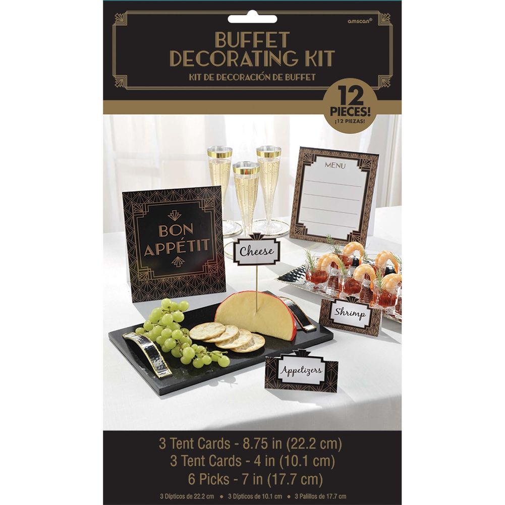 Glitz & Glam Buffet Table Decorating Kit