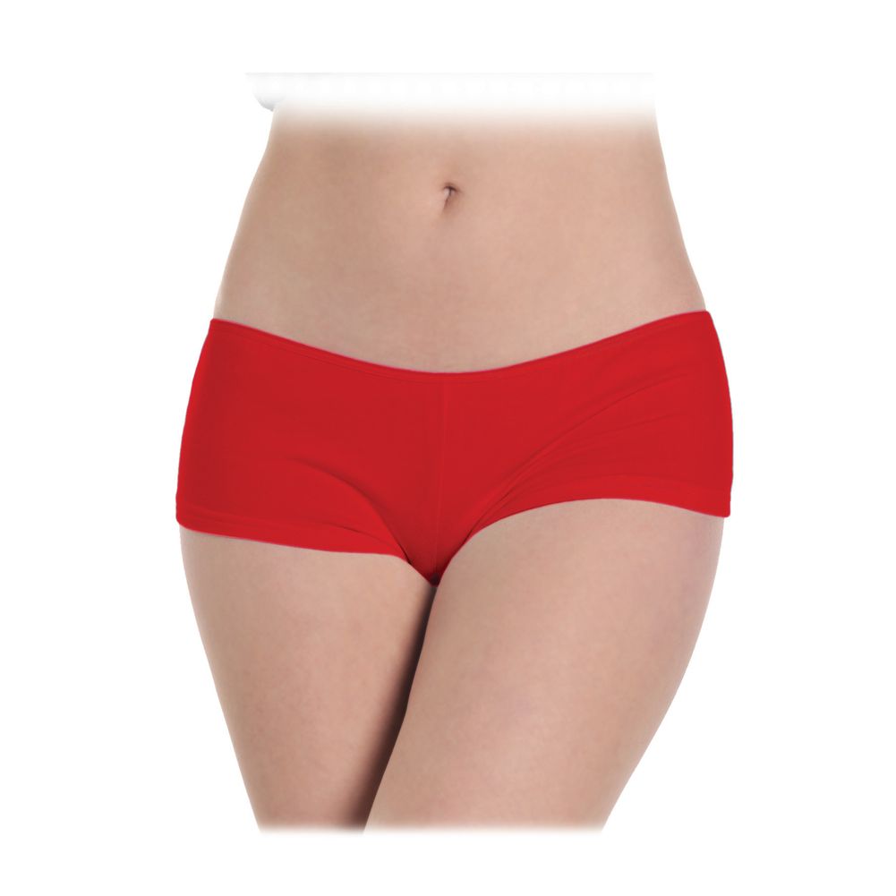 Red Boy Shorts Womens Large 12-14