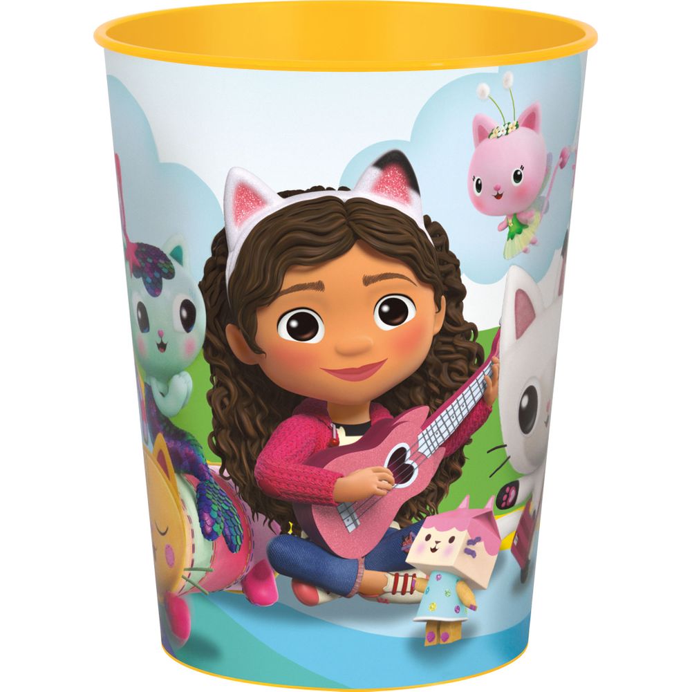 Gabby's Dollhouse 16oz Plastic Stadium Cup (1ct)