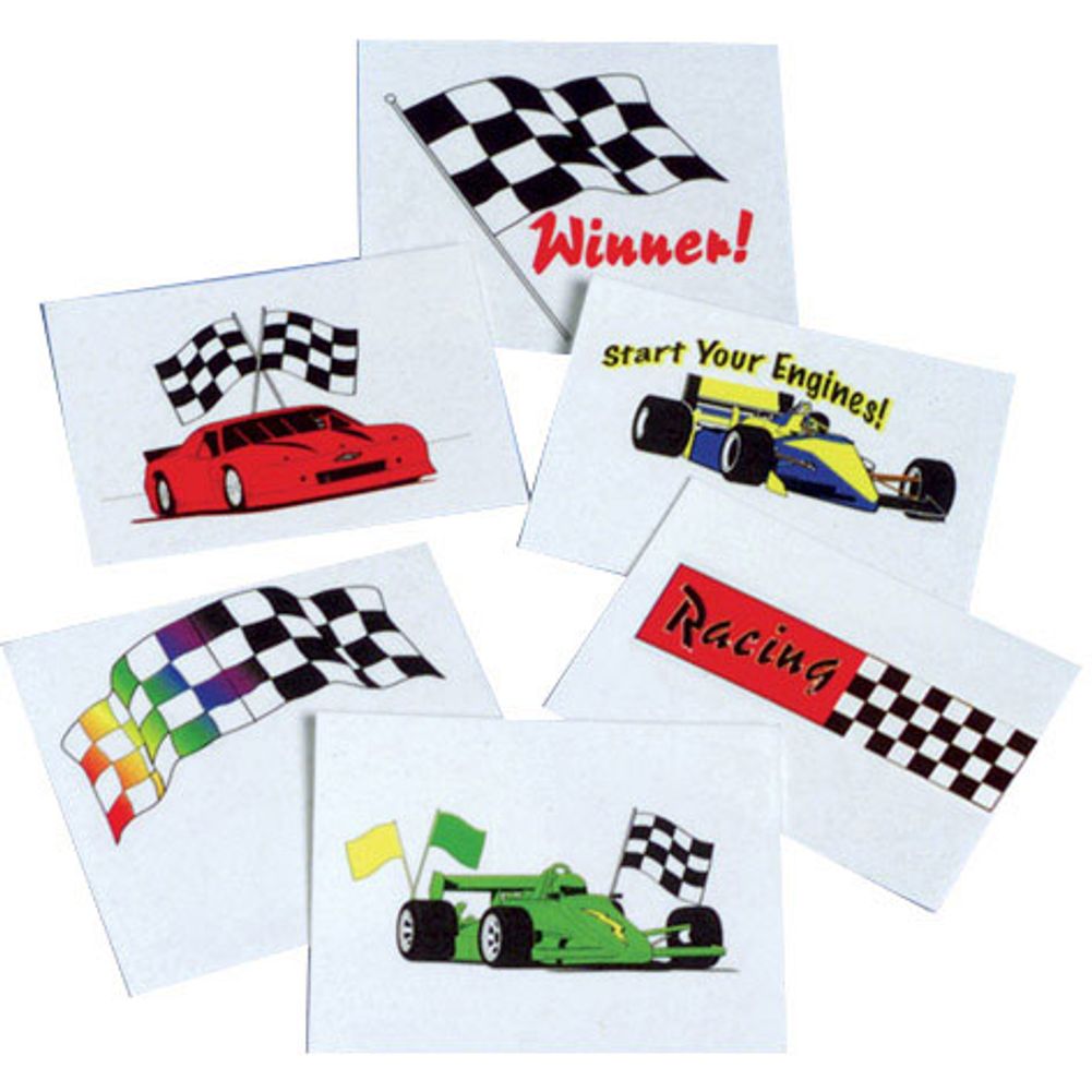 RACING TATTOOS (Sold by Gross)