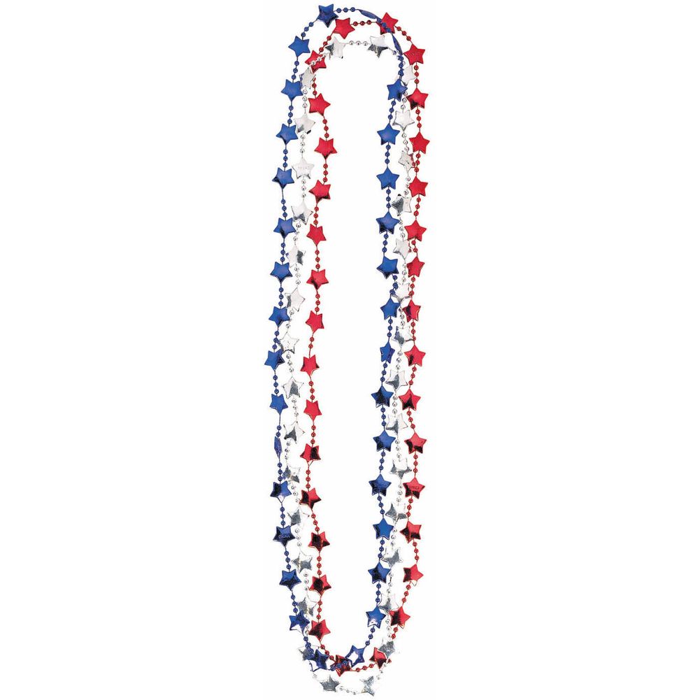 Patriotic Bead Necklaces