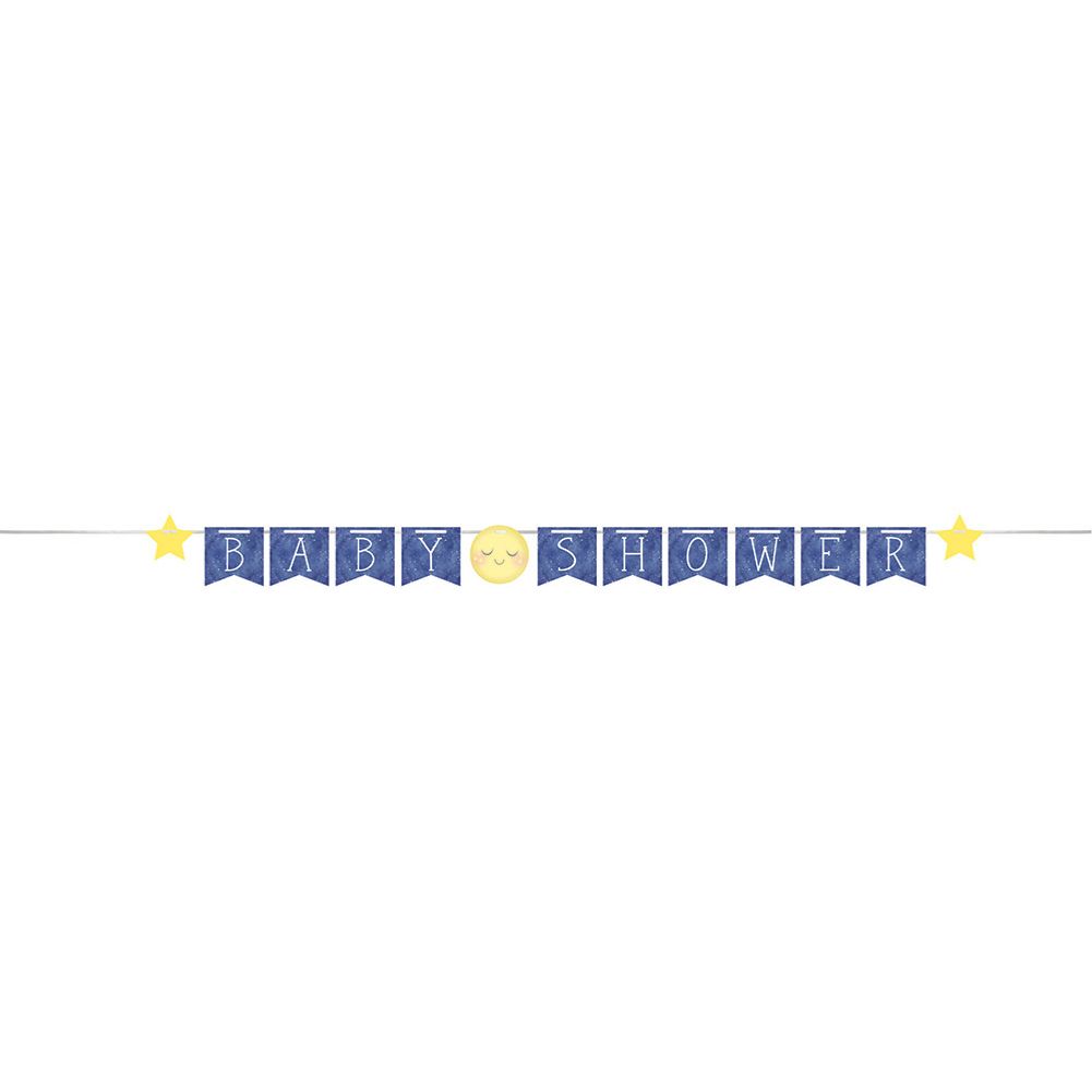 To the Moon and Back Pennant Banner