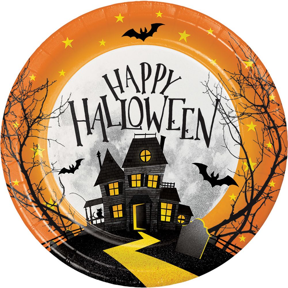 Haunted Hill Dessert Plates (8ct)