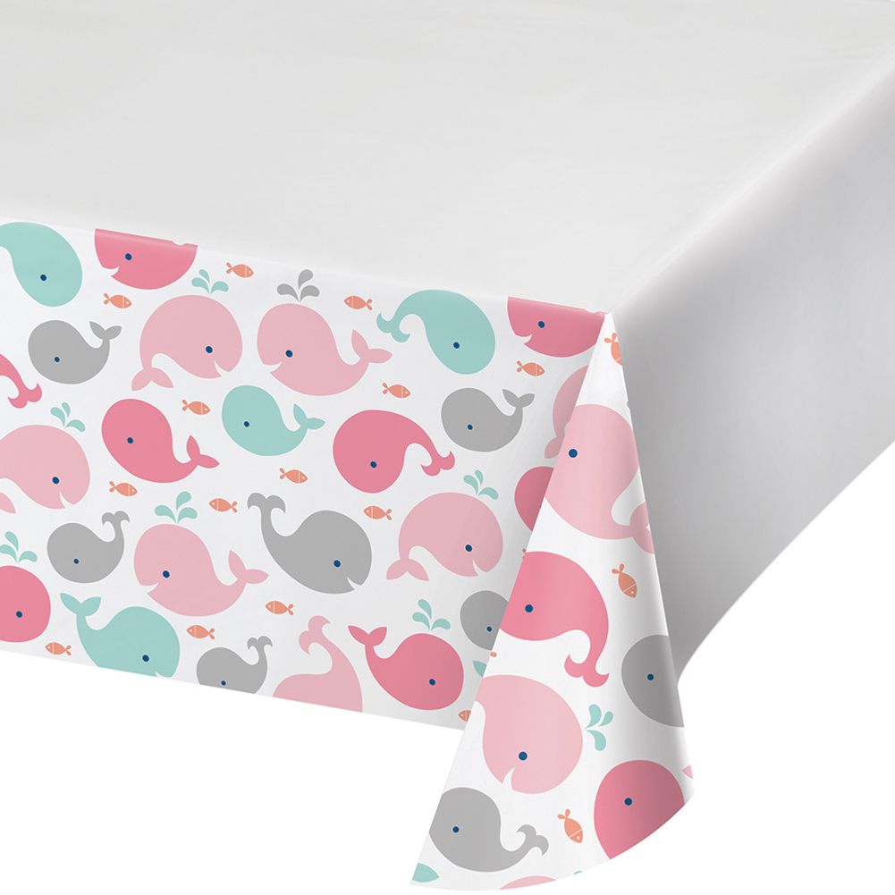Lil' Spout Pink Plastic Tablecover