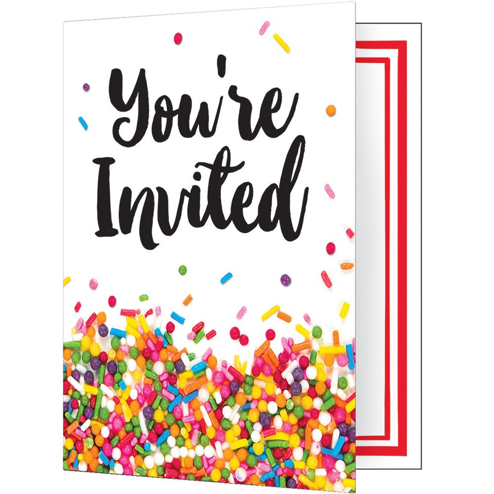 Sprinkles Invitations (8ct)