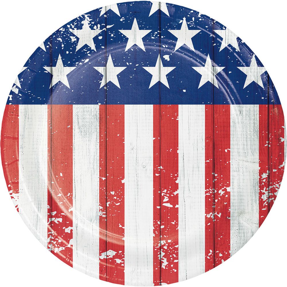 Patriots Glory Dessert Plates (8 ct)