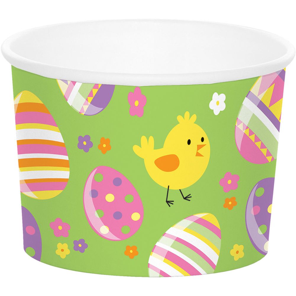 Eggs and Chicks 9.5oz Paper Treat Cup (6ct)