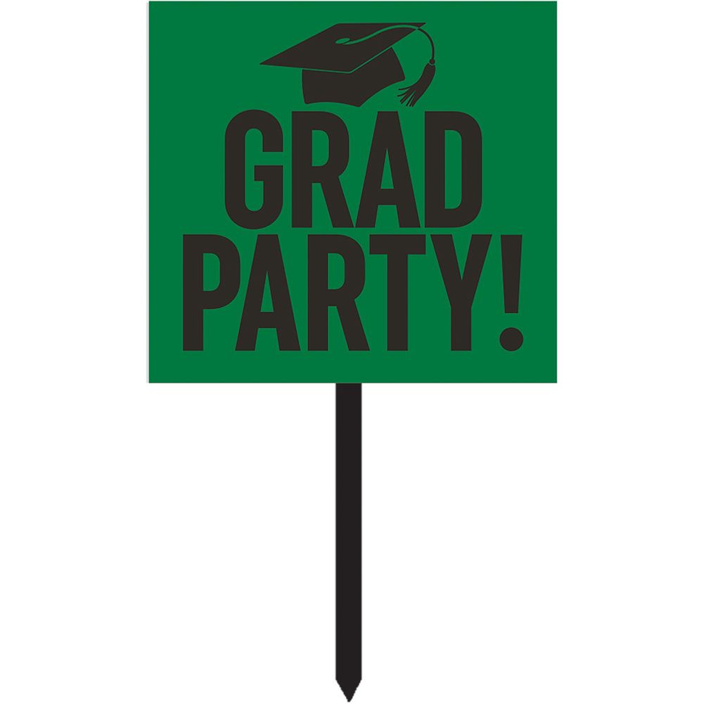 SIGN YARD PPR 6/1CT GRAD GREEN