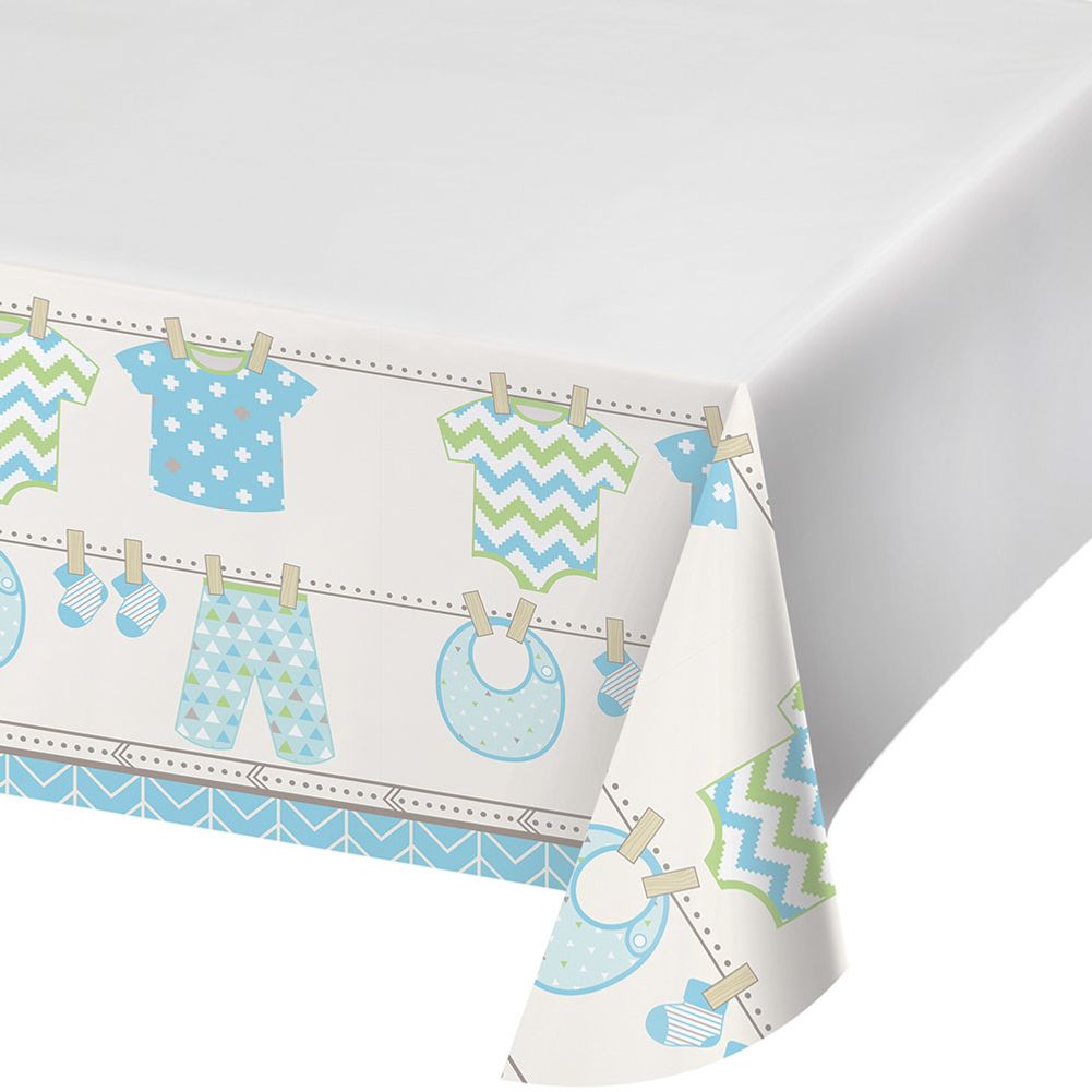 Bundle of Joy Boy Plastic Rectangle Tablecover