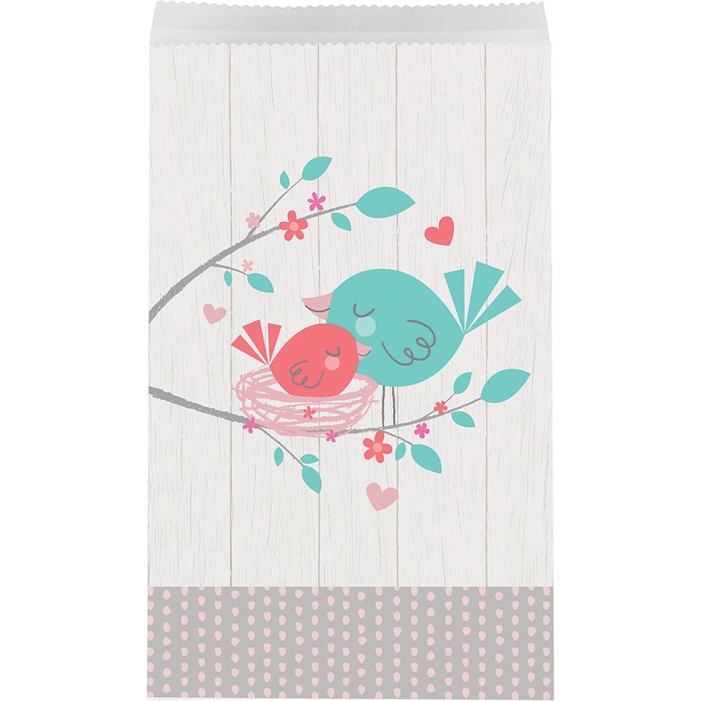 Hello Baby Girl Treat Bags (10 ct)