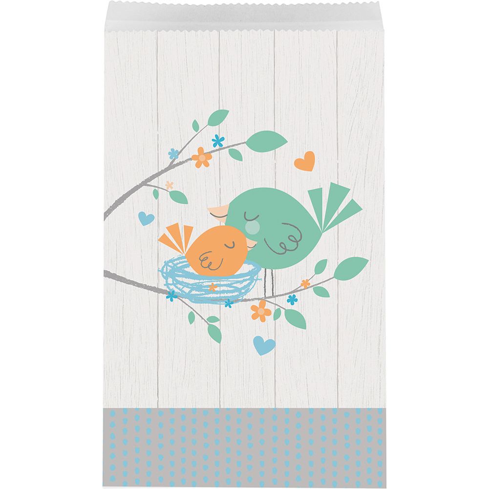 Hello Baby Boy Treat Bags (10 ct)