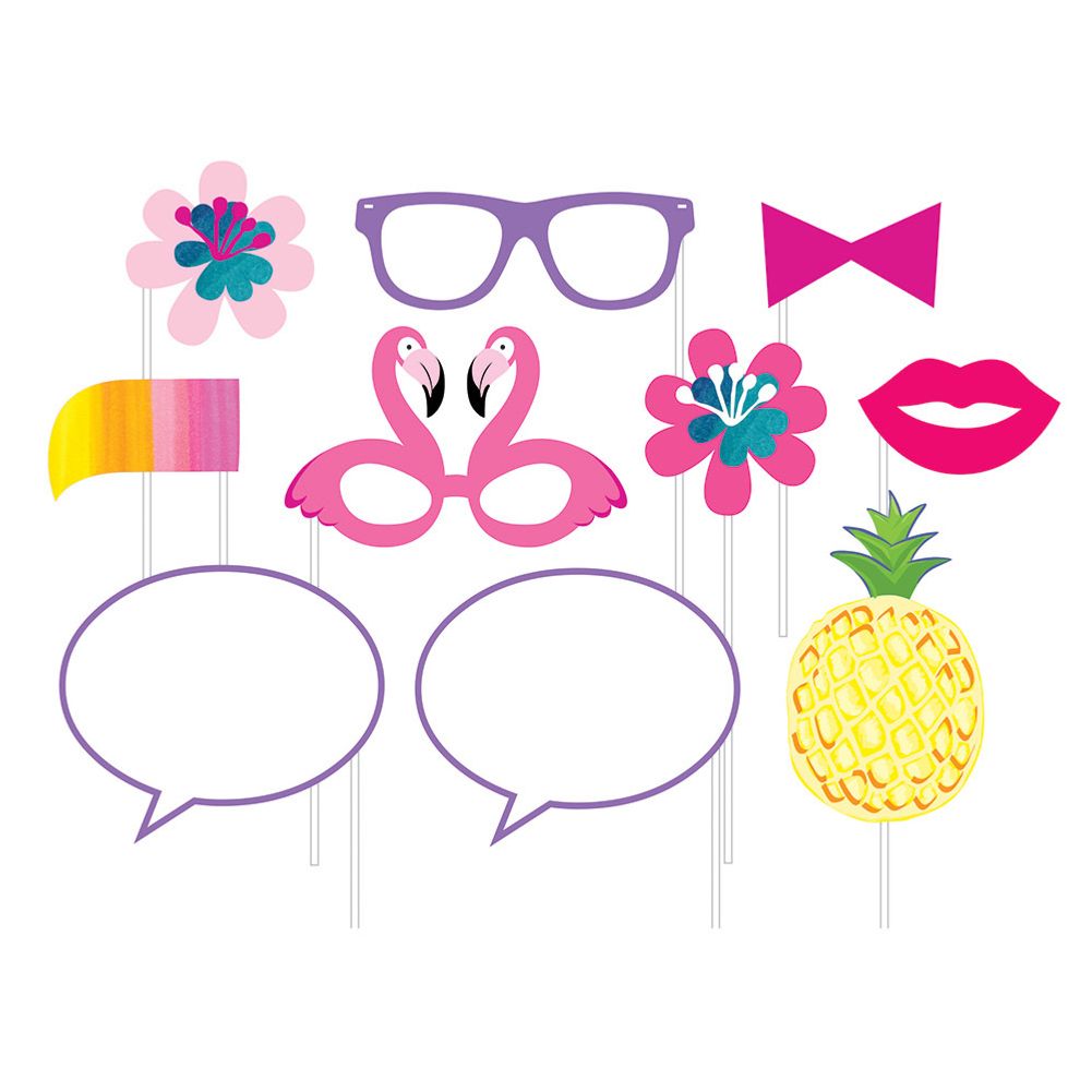 Pineapple N Friends Photo Props (10 ct)